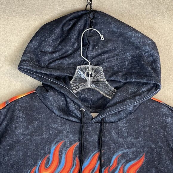 Ripndip Hoodie Mens Medium Black Hell Ride Pullover Sweater‎ Sweatshirt Adult - Picture 2 of 13